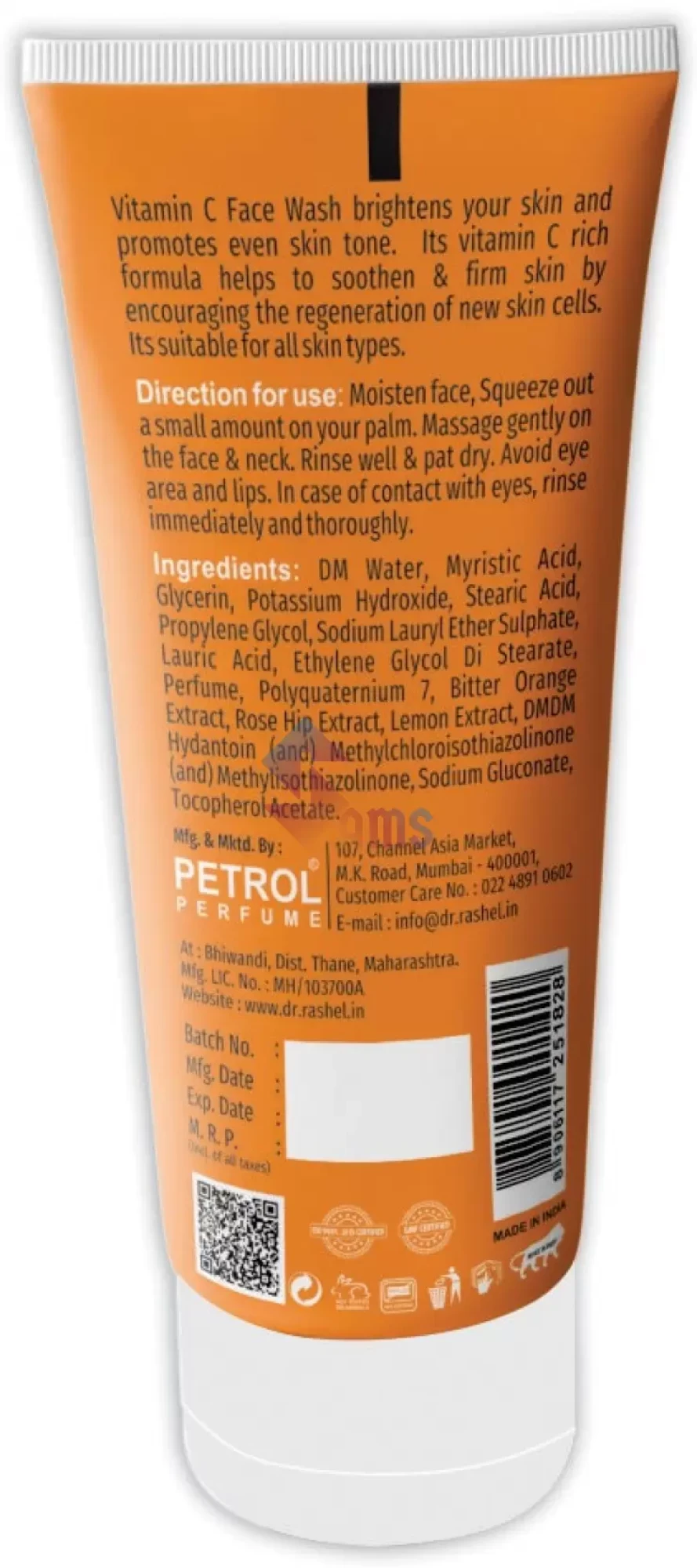 Dr Rashel Vitamin C Face wash2.webp